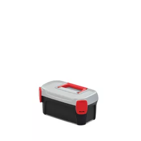 Smart 32 Kompakt Szerszámosláda Polimer Szürke-Piros