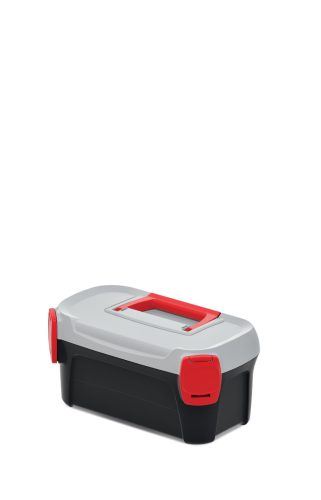 Smart 32 Kompakt Szerszámosláda Polimer Szürke-Piros