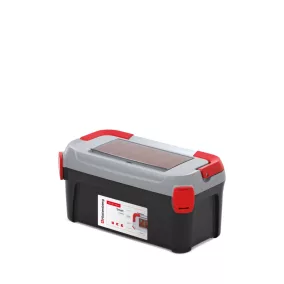 Kistenberg Smart 50 Szerszámosláda Műanyag Szürke-Piros