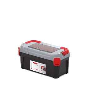 Kistenberg Smart 50 Szerszámosláda Műanyag Szürke-Piros