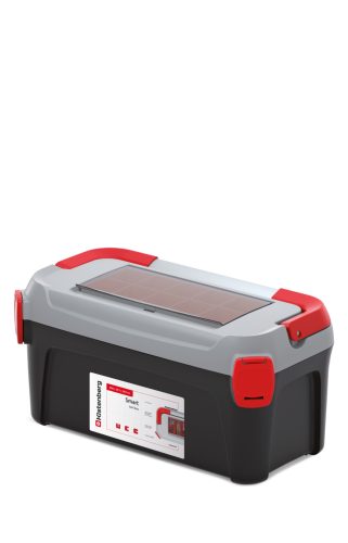 Kistenberg Smart 50 Szerszámosláda Műanyag Szürke-Piros