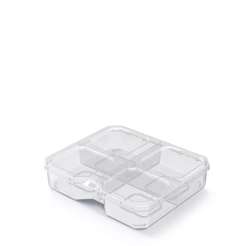 SQR Box 15 Alacsony Szerszámrendező Átlátszó