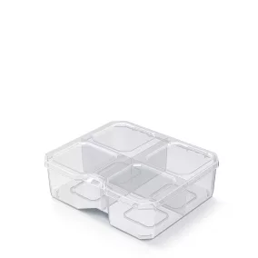 SQR BOX 15 Magas Szerszámrendező Átlátszó