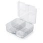 SQR BOX 15 Magas Szerszámrendező Átlátszó