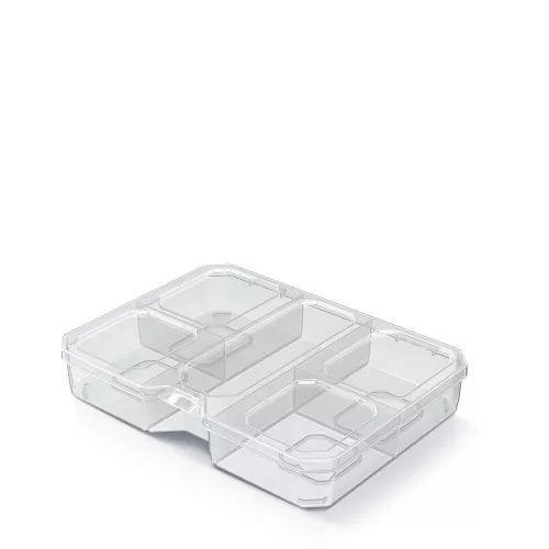 SQR BOX 20 Átlátszó Szerszámrendező Tároló