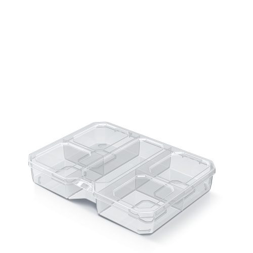 SQR BOX 20 Átlátszó Szerszámrendező Tároló