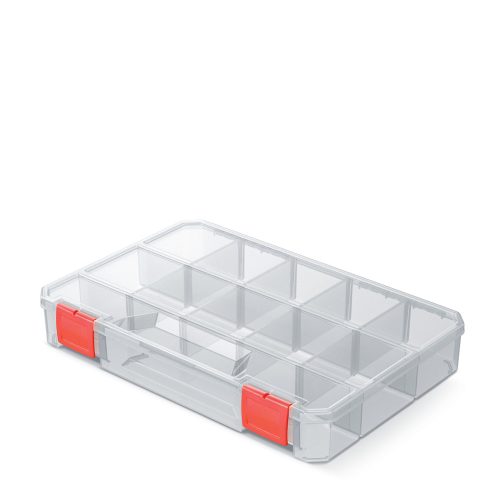 SQR BOX 30 Átlátszó Szerszámrendező Tároló