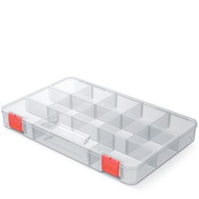 SQR BOX 35 Átlátszó Szerszámrendező Tároló