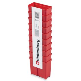 Kistenberg Tager Box Műhelytároló Pohár Készlet Piros