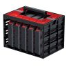 Tagercase KTC30256S Szerszámtároló Koffer Fekete