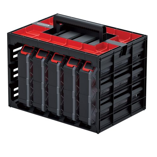 Tagercase KTC30256S Szerszámtároló Koffer Fekete