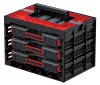 Tagercase KTC40306B Szerszámtároló Koffer Fekete
