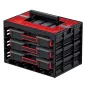 Tagercase KTC40306B Szerszámtároló Koffer Fekete