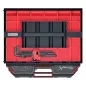 Tagercase KTC40306B Szerszámtároló Koffer Fekete