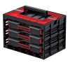 Tagercase KTC40306B Szerszámtároló Koffer Fekete