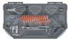 Tager 25 Szerszámrendező Doboz Átlátszó Fedéllel