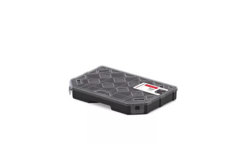 Tager 30 Alacsony Szerszámrendező Polimer Szürke Átlátszó Fedéllel