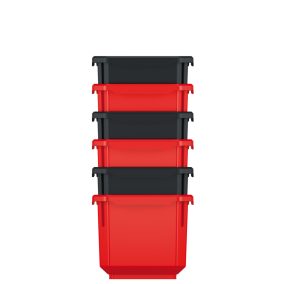 Titan KTIS11 Műhelytároló Készlet Piros