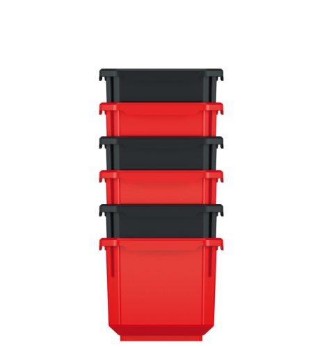 Titan KTIS11 Műhelytároló Készlet Piros