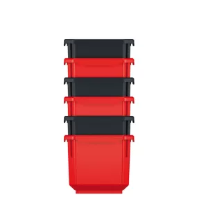 Titan KTIS11 Műhelytároló Készlet Piros