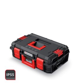   Kistenberg X Block Pro 20 Szerszámosláda Fém Zsanérokkal - Fekete