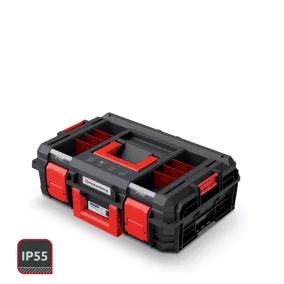   Kistenberg X Block LOG 20 Moduláris Szerszámosláda - Fekete/Piros