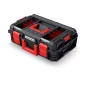   Kistenberg X Block LOG 20 Moduláris Szerszámosláda - Fekete/Piros