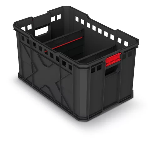 X Block Pro 30 Plus Moduláris Szerszámtároló Láda Fekete