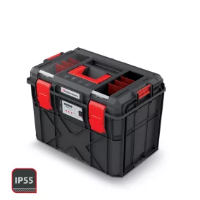   X Block LOG 40 Professzionális Szerszámosláda Fekete IP55 Védettséggel