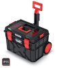 Kistenberg X Block LOG 40 Gurulós Szerszámosláda IP55 Fekete-Piros