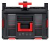 Kistenberg X Block LOG 40 Gurulós Szerszámosláda IP55 Fekete-Piros