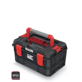   X Block ALU LOG 30 Professzionális Szerszámosláda Fekete-Piros IP55
