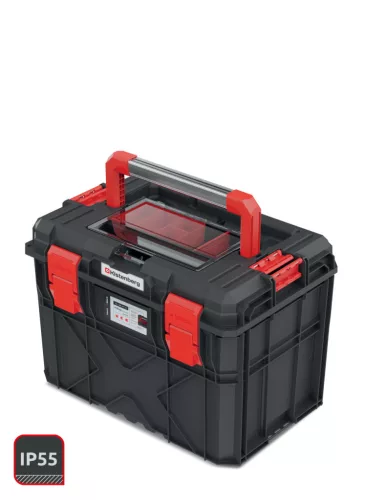 Kistenberg X Block ALU LOG 40 Professzionális Szerszámosláda Fekete IP55