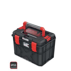   Kistenberg X Block ALU LOG 40 Professzionális Szerszámosláda Fekete IP55