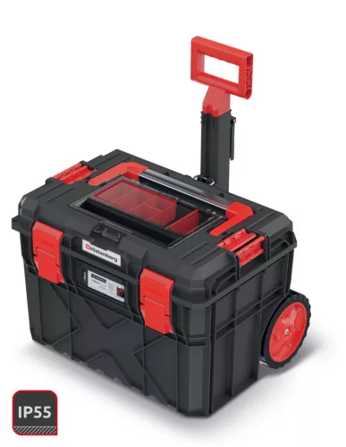 Kistenberg X Block ALU LOG 40 Gurulós Szerszámosláda - Fekete