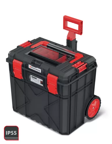 Kistenberg X Block ALU LOG 50 Gurulós Szerszámosláda - Fekete