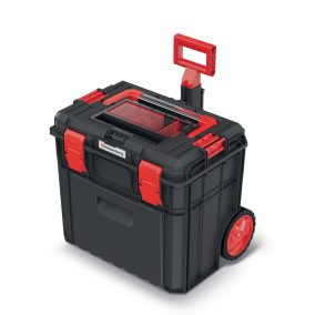   Kistenberg X Block ALU LOG 50 Gurulós Szerszámosláda Fiókkal - Fekete