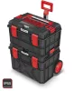 X Block ALU LOG Moduláris Szerszámosláda Szett IP55 Fekete-Piros