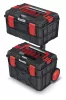 X Block ALU LOG Moduláris Szerszámosláda Szett IP55 Fekete-Piros
