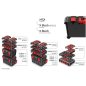 X Block Bridge KXBB5540B Moduláris Szerszámrendező Adapter Fekete