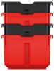 X Block Box KXBS1614 Műhelyi Tárolódoboz Készlet Piros
