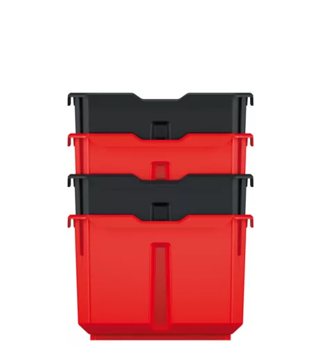 X Block Box KXBS1614 Műhelyi Tárolódoboz Készlet Piros