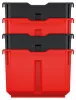 X Block Box KXBS1614 Műhelyi Tárolódoboz Készlet Piros