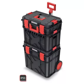   X Block Pro Moduláris Szerszámtároló Rendszer - Fekete/Piros