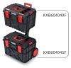 X Block LOG Moduláris Szerszámosláda Szett Fekete-Piros IP55