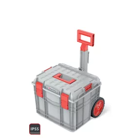   C Block Cool Grey 4C Pro Gurulós Szerszámosláda Szürke-Piros