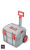 C Block Cool Grey 4C Pro Gurulós Szerszámosláda Szürke-Piros