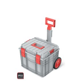   C Block Cool Grey 4C Pro Gurulós Szerszámosláda Szürke-Piros