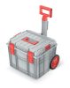 C Block Cool Grey 4C Pro Gurulós Szerszámosláda Szürke-Piros
