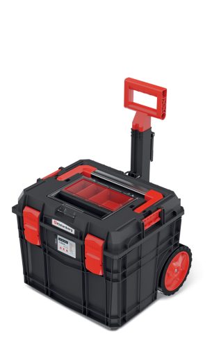 C Block ALU LOG 40 Gurulós Szerszámosláda Fekete-Piros